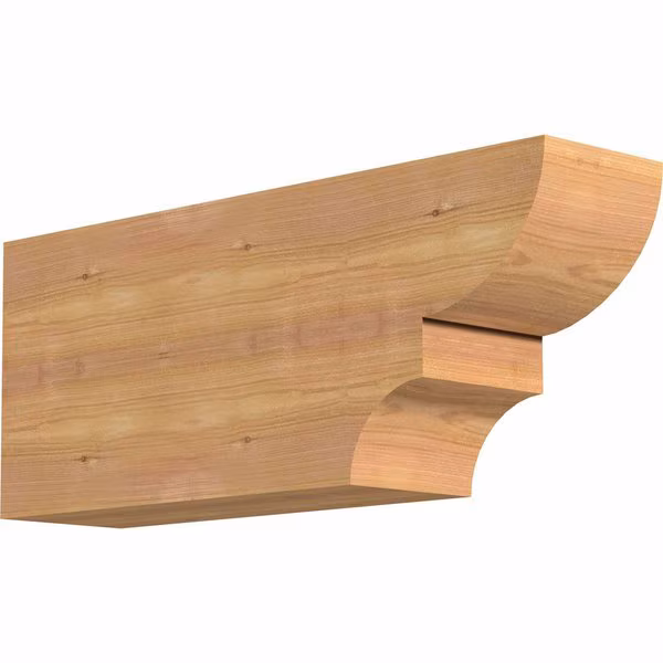 Ridgewood Smooth Rafter Tail, Western Red Cedar, 5 1/2